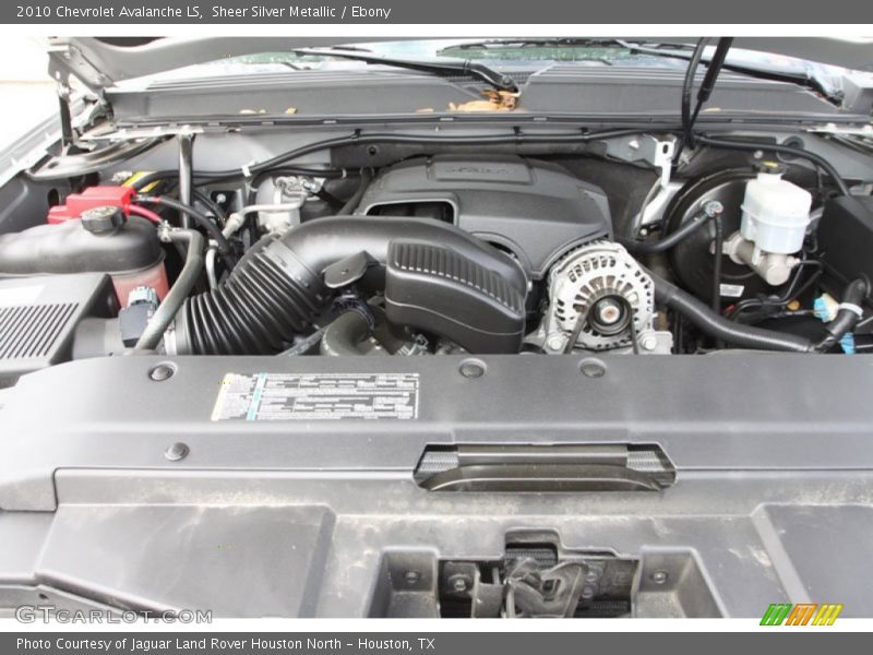 Sheer Silver Metallic / Ebony 2010 Chevrolet Avalanche LS