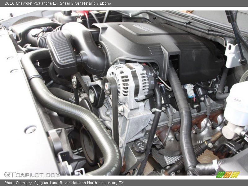 Sheer Silver Metallic / Ebony 2010 Chevrolet Avalanche LS