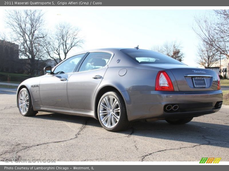 Grigio Alfieri (Grey) / Cuoio 2011 Maserati Quattroporte S