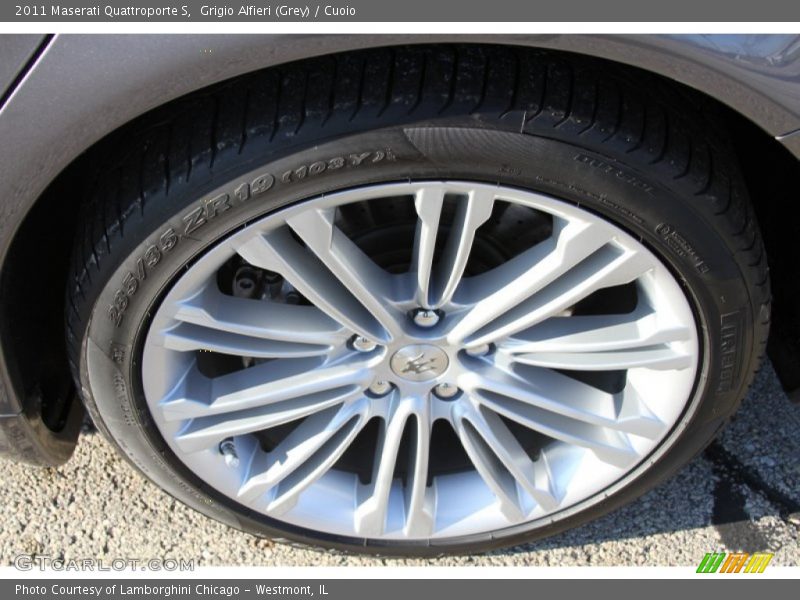 Grigio Alfieri (Grey) / Cuoio 2011 Maserati Quattroporte S