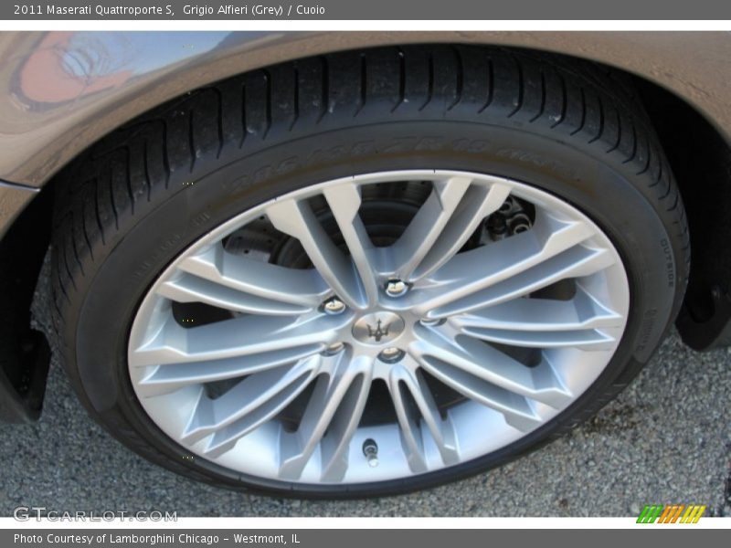 Grigio Alfieri (Grey) / Cuoio 2011 Maserati Quattroporte S