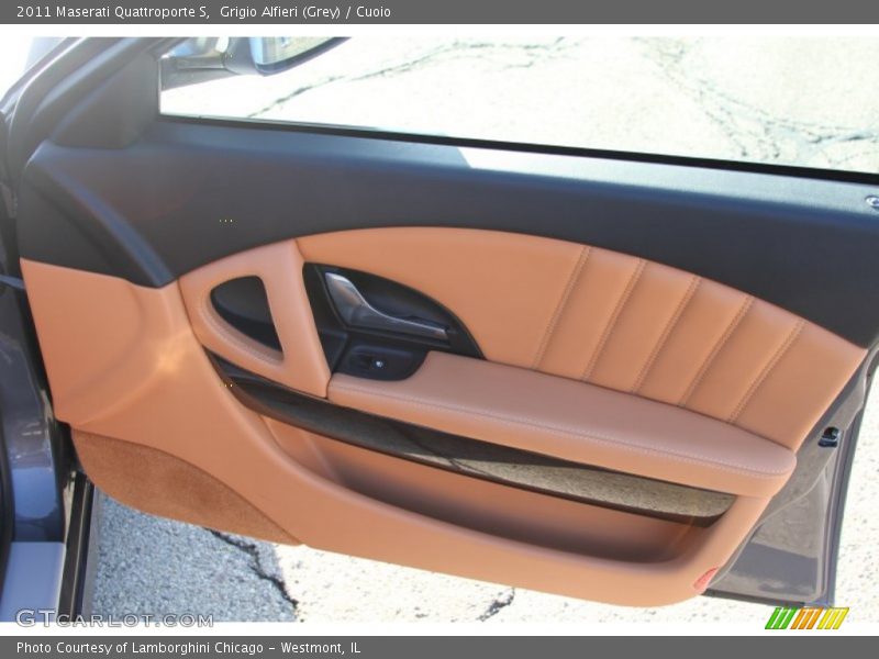 Grigio Alfieri (Grey) / Cuoio 2011 Maserati Quattroporte S