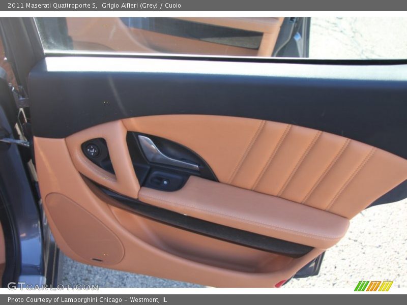 Grigio Alfieri (Grey) / Cuoio 2011 Maserati Quattroporte S