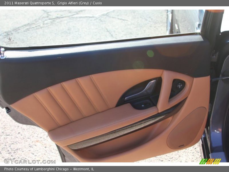 Grigio Alfieri (Grey) / Cuoio 2011 Maserati Quattroporte S