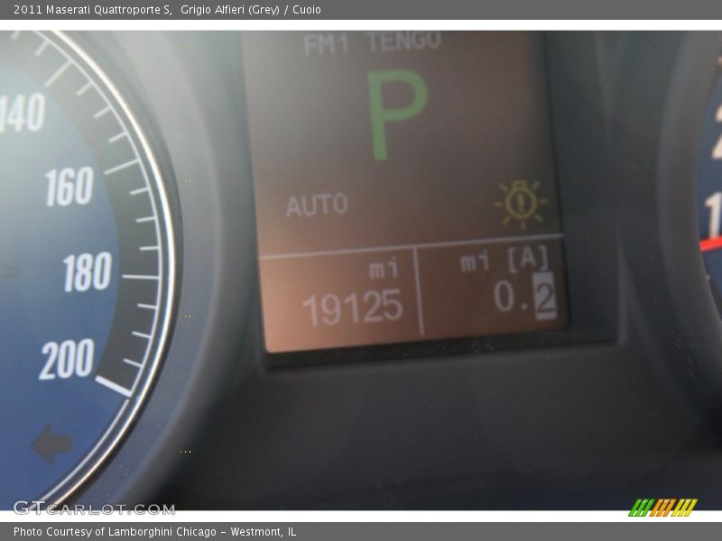 Grigio Alfieri (Grey) / Cuoio 2011 Maserati Quattroporte S