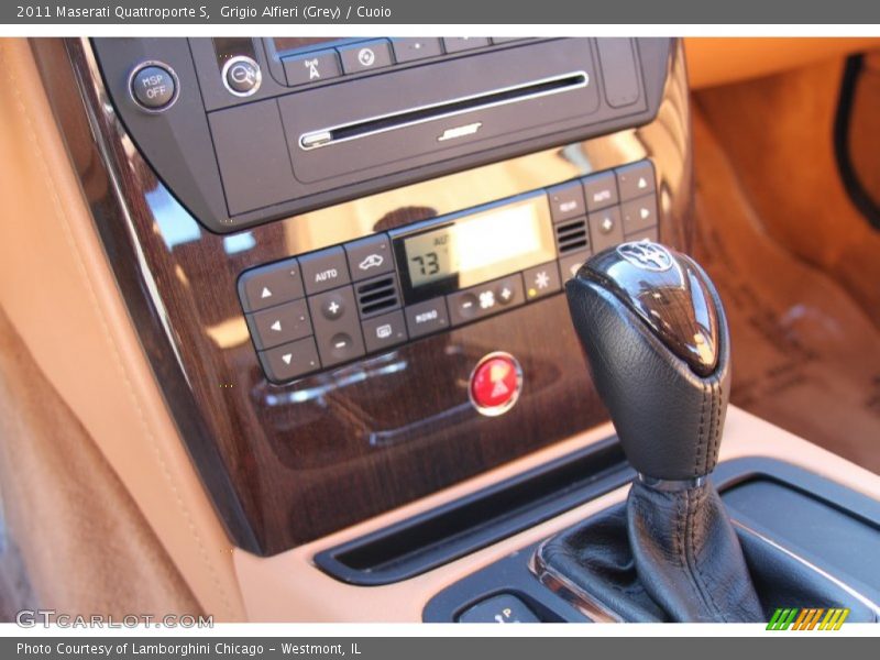 Grigio Alfieri (Grey) / Cuoio 2011 Maserati Quattroporte S