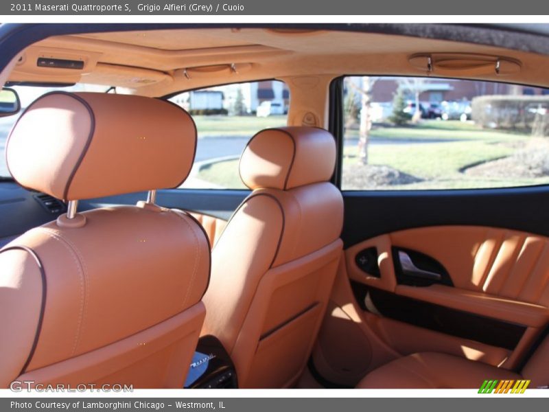 Grigio Alfieri (Grey) / Cuoio 2011 Maserati Quattroporte S