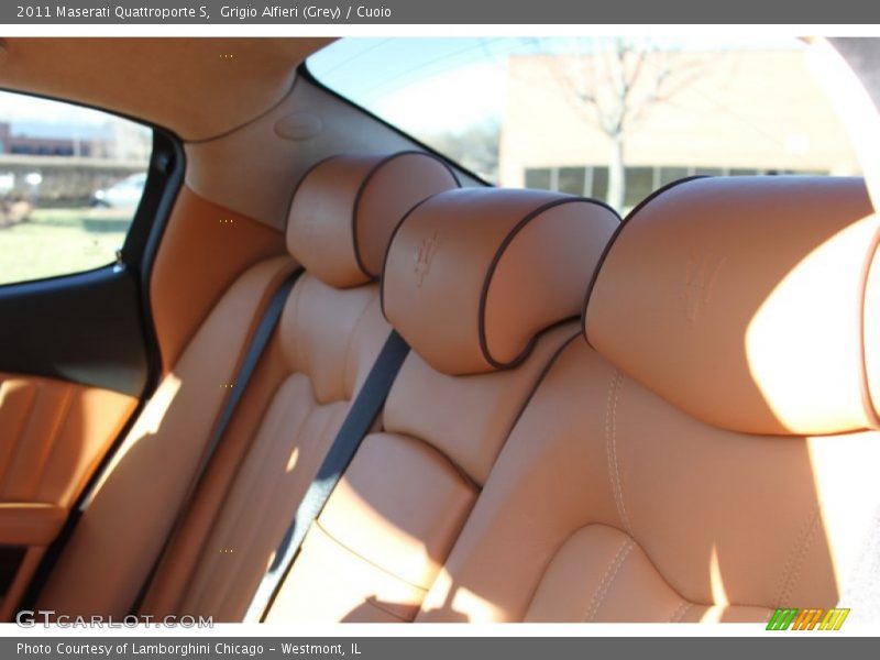 Grigio Alfieri (Grey) / Cuoio 2011 Maserati Quattroporte S