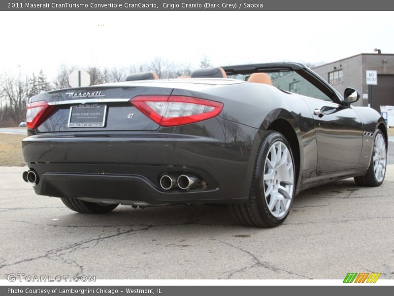 Grigio Granito (Dark Grey) / Sabbia 2011 Maserati GranTurismo Convertible GranCabrio