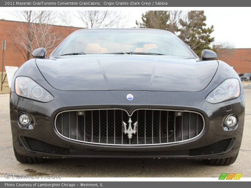 Grigio Granito (Dark Grey) / Sabbia 2011 Maserati GranTurismo Convertible GranCabrio