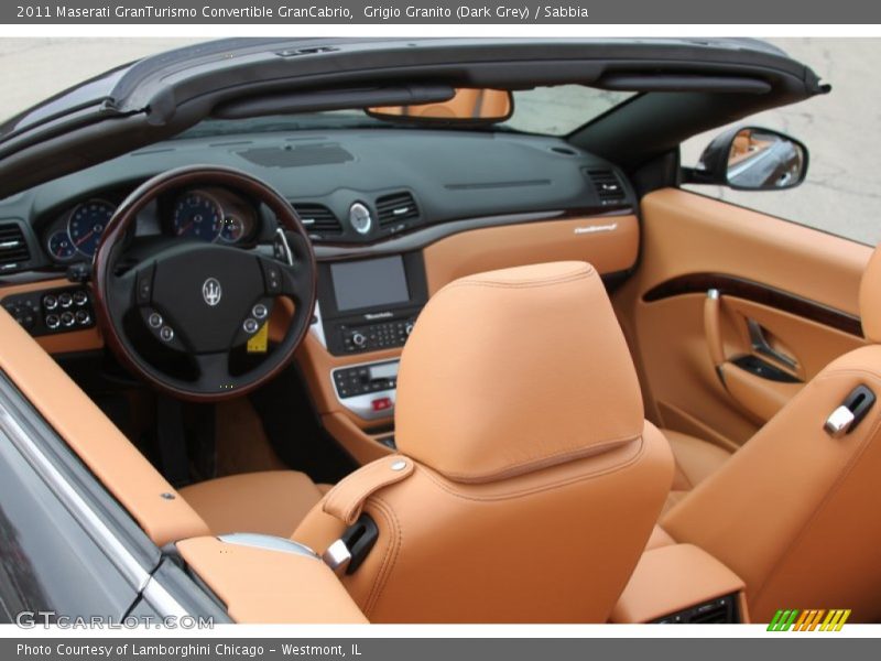 Dashboard of 2011 GranTurismo Convertible GranCabrio
