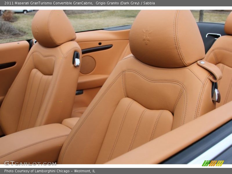  2011 GranTurismo Convertible GranCabrio Sabbia Interior
