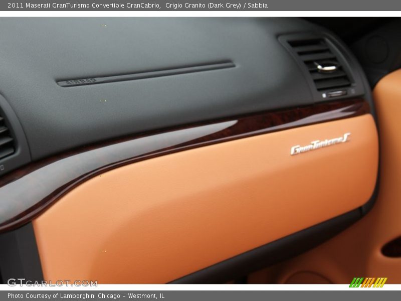 Grigio Granito (Dark Grey) / Sabbia 2011 Maserati GranTurismo Convertible GranCabrio