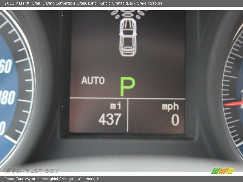 Grigio Granito (Dark Grey) / Sabbia 2011 Maserati GranTurismo Convertible GranCabrio