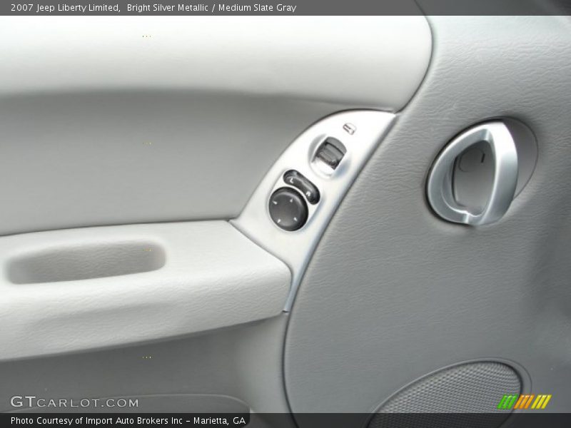Bright Silver Metallic / Medium Slate Gray 2007 Jeep Liberty Limited