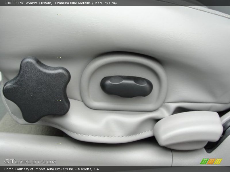 Titanium Blue Metallic / Medium Gray 2002 Buick LeSabre Custom