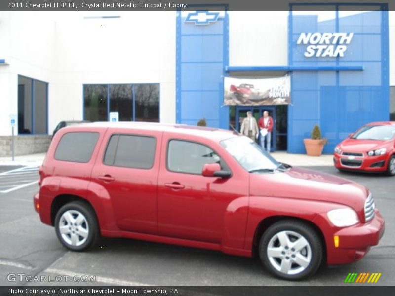 Crystal Red Metallic Tintcoat / Ebony 2011 Chevrolet HHR LT