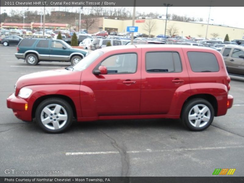 Crystal Red Metallic Tintcoat / Ebony 2011 Chevrolet HHR LT