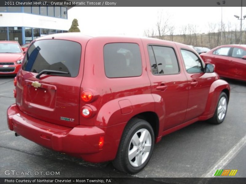 Crystal Red Metallic Tintcoat / Ebony 2011 Chevrolet HHR LT