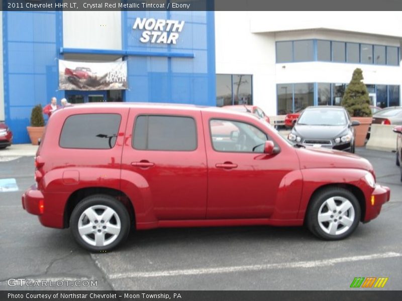 Crystal Red Metallic Tintcoat / Ebony 2011 Chevrolet HHR LT