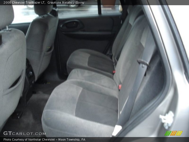 Graystone Metallic / Ebony 2008 Chevrolet TrailBlazer LT