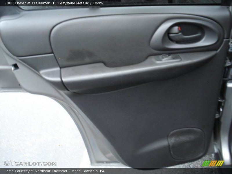 Graystone Metallic / Ebony 2008 Chevrolet TrailBlazer LT