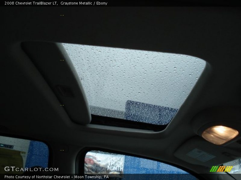 Graystone Metallic / Ebony 2008 Chevrolet TrailBlazer LT