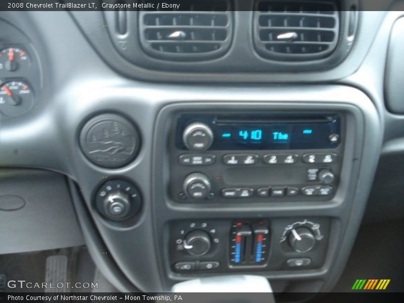 Graystone Metallic / Ebony 2008 Chevrolet TrailBlazer LT