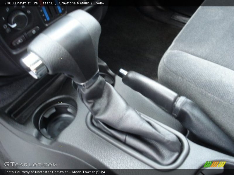 Graystone Metallic / Ebony 2008 Chevrolet TrailBlazer LT