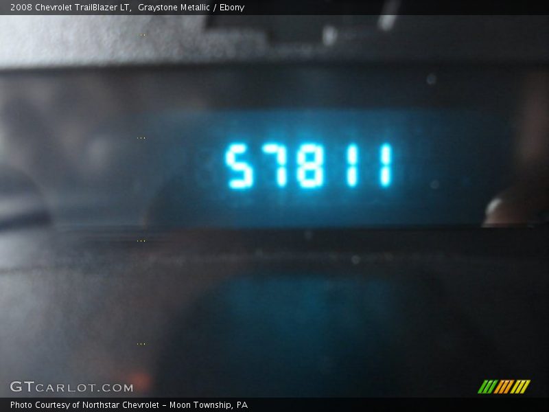 Graystone Metallic / Ebony 2008 Chevrolet TrailBlazer LT