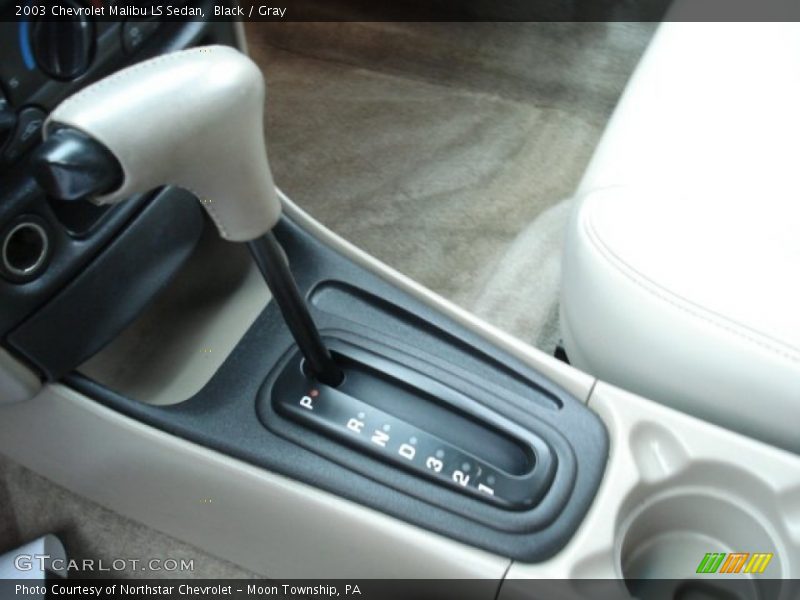 Black / Gray 2003 Chevrolet Malibu LS Sedan