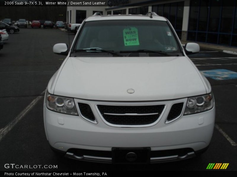 Winter White / Desert Sand Leather 2006 Saab 9-7X 5.3i
