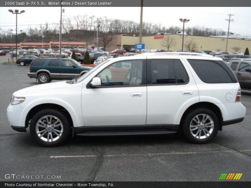 Winter White / Desert Sand Leather 2006 Saab 9-7X 5.3i