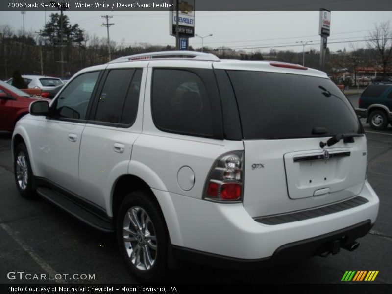 Winter White / Desert Sand Leather 2006 Saab 9-7X 5.3i