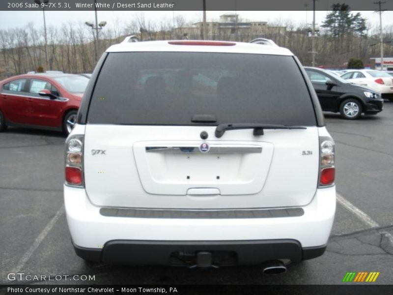 Winter White / Desert Sand Leather 2006 Saab 9-7X 5.3i