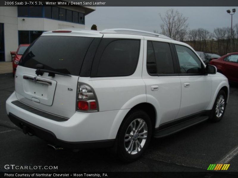 Winter White / Desert Sand Leather 2006 Saab 9-7X 5.3i