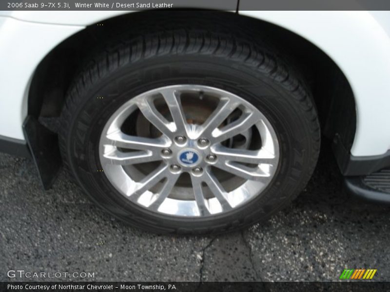 Winter White / Desert Sand Leather 2006 Saab 9-7X 5.3i