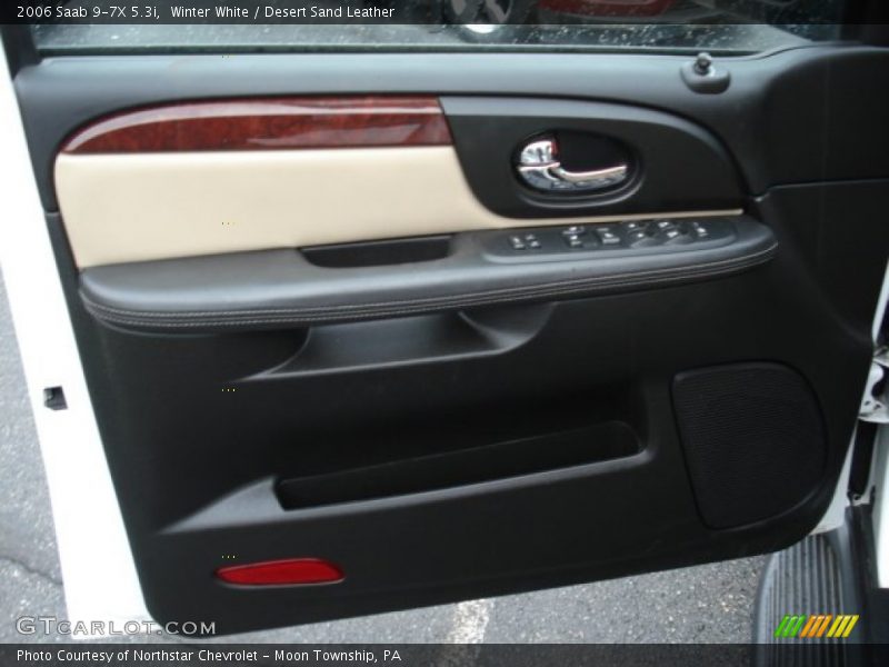Winter White / Desert Sand Leather 2006 Saab 9-7X 5.3i