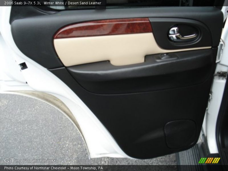 Winter White / Desert Sand Leather 2006 Saab 9-7X 5.3i