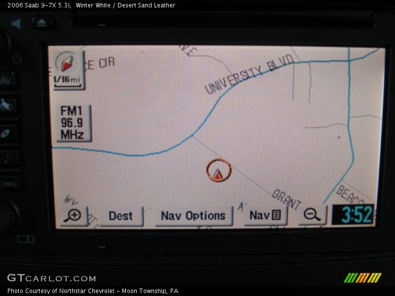 Winter White / Desert Sand Leather 2006 Saab 9-7X 5.3i