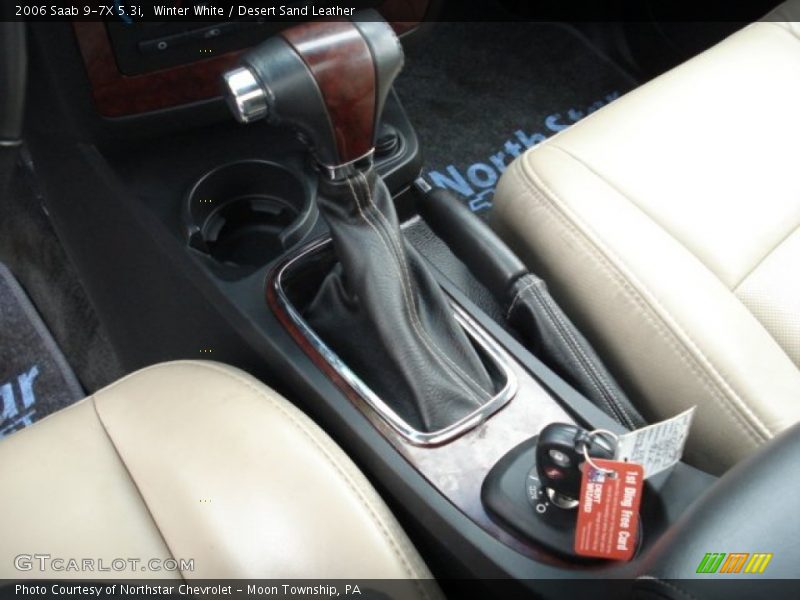 Winter White / Desert Sand Leather 2006 Saab 9-7X 5.3i