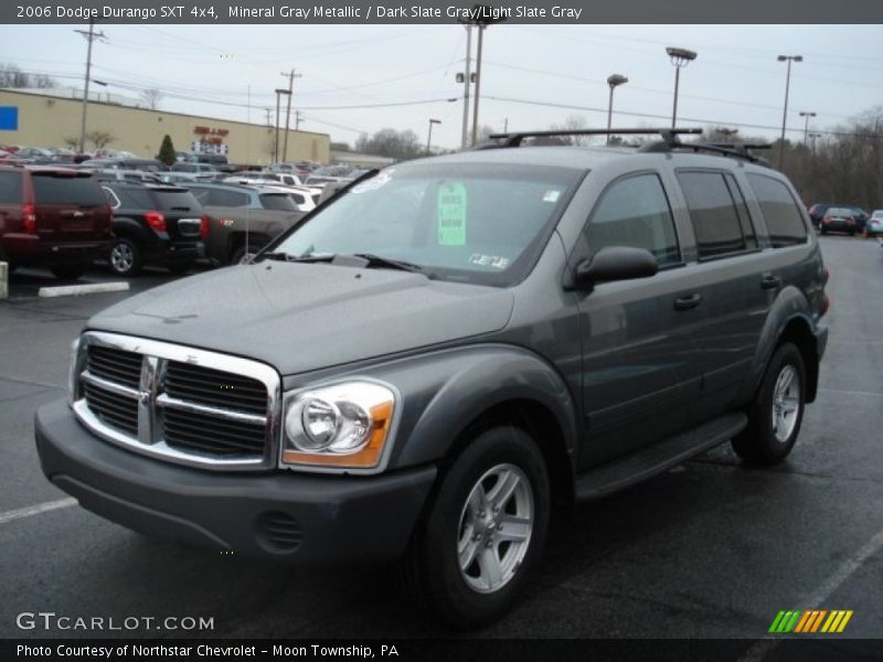 Mineral Gray Metallic / Dark Slate Gray/Light Slate Gray 2006 Dodge Durango SXT 4x4