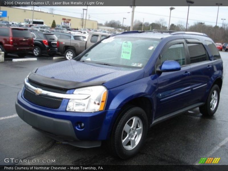Laser Blue Metallic / Light Gray 2006 Chevrolet Equinox LT