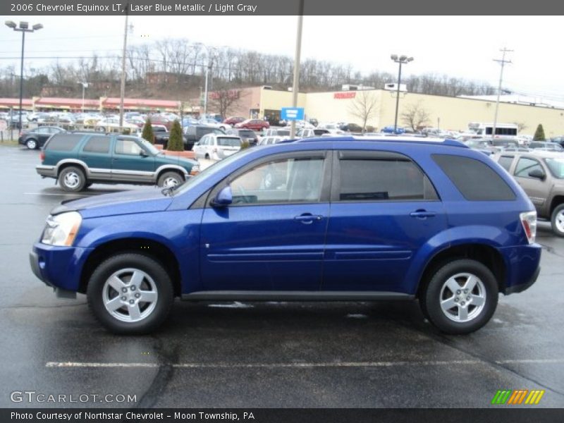 Laser Blue Metallic / Light Gray 2006 Chevrolet Equinox LT