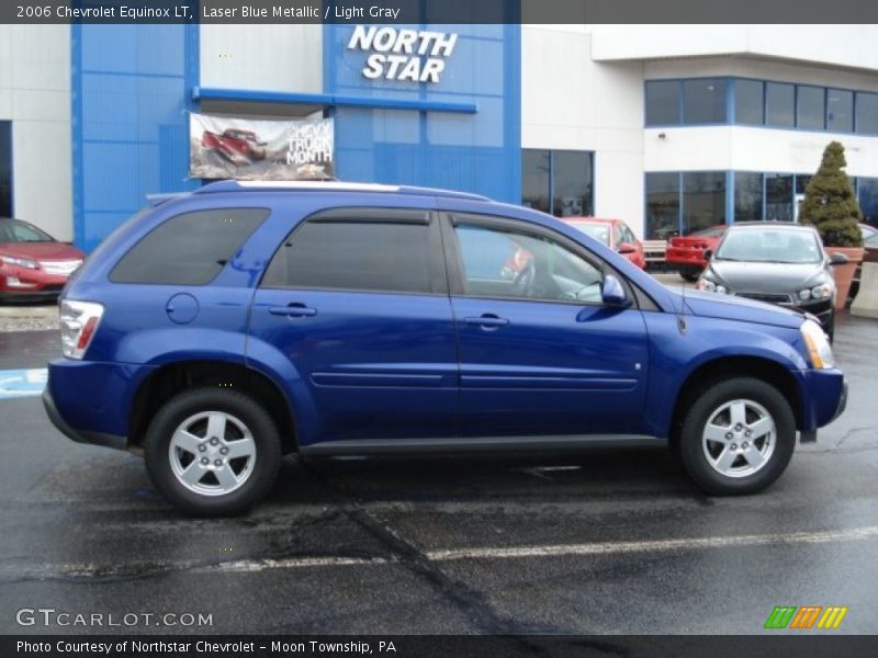 Laser Blue Metallic / Light Gray 2006 Chevrolet Equinox LT