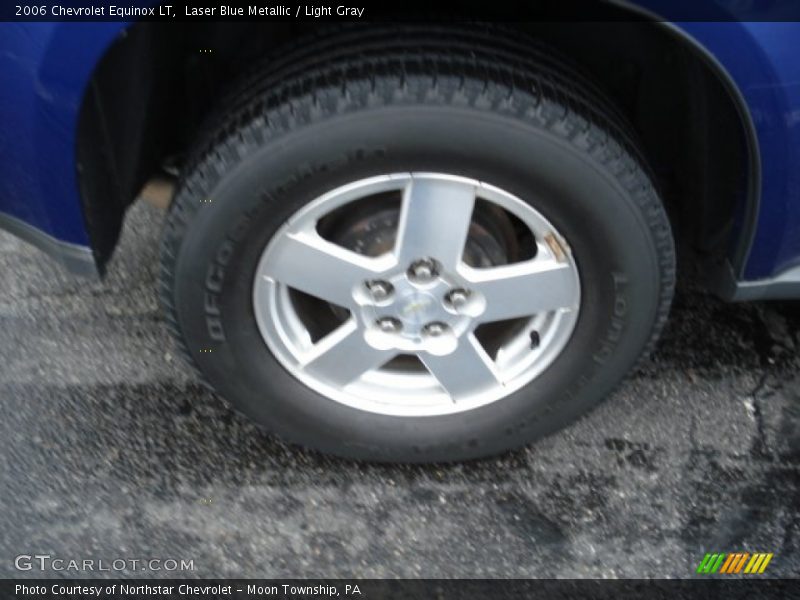 Laser Blue Metallic / Light Gray 2006 Chevrolet Equinox LT