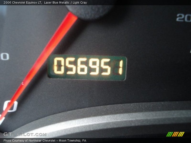 Laser Blue Metallic / Light Gray 2006 Chevrolet Equinox LT
