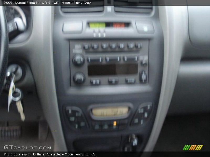 Moonlit Blue / Gray 2005 Hyundai Santa Fe LX 3.5 4WD