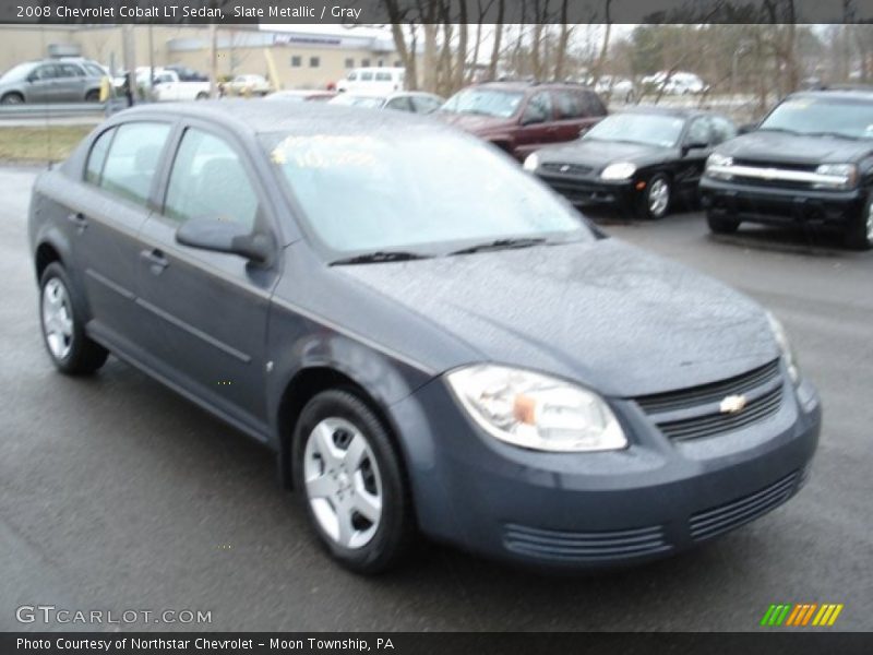 Slate Metallic / Gray 2008 Chevrolet Cobalt LT Sedan