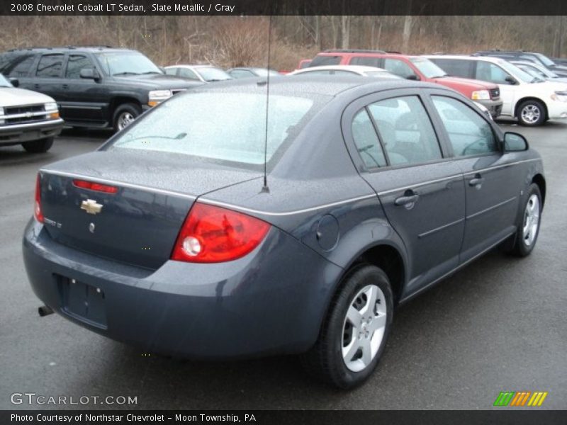 Slate Metallic / Gray 2008 Chevrolet Cobalt LT Sedan